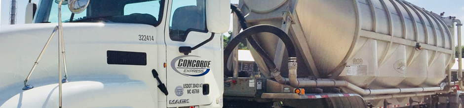 Pneumatic Truck. AAG, Inc. transports brewers rice for pet food all over the United States.